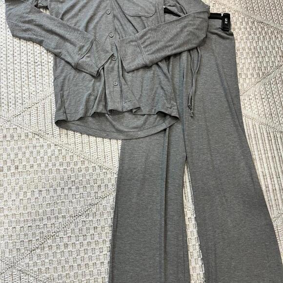 Skims Soft Lounge Rib Sleep Set - Picture 3 of 4